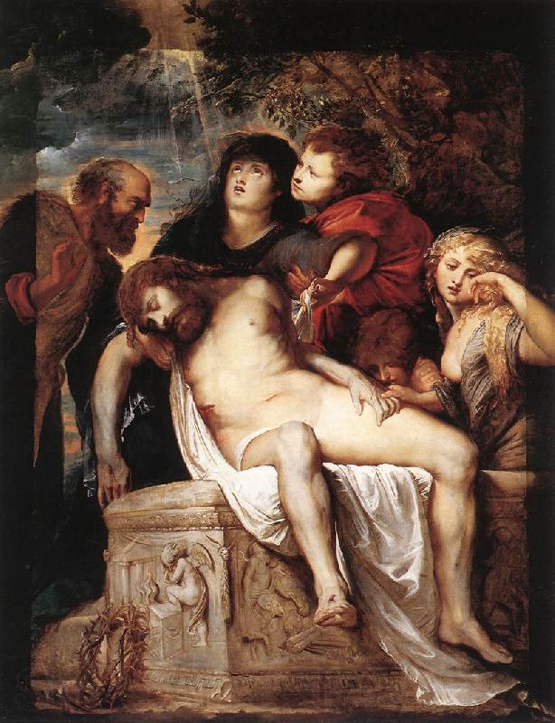 RUBENS, Pieter Pauwel The Deposition  af Spain oil painting art